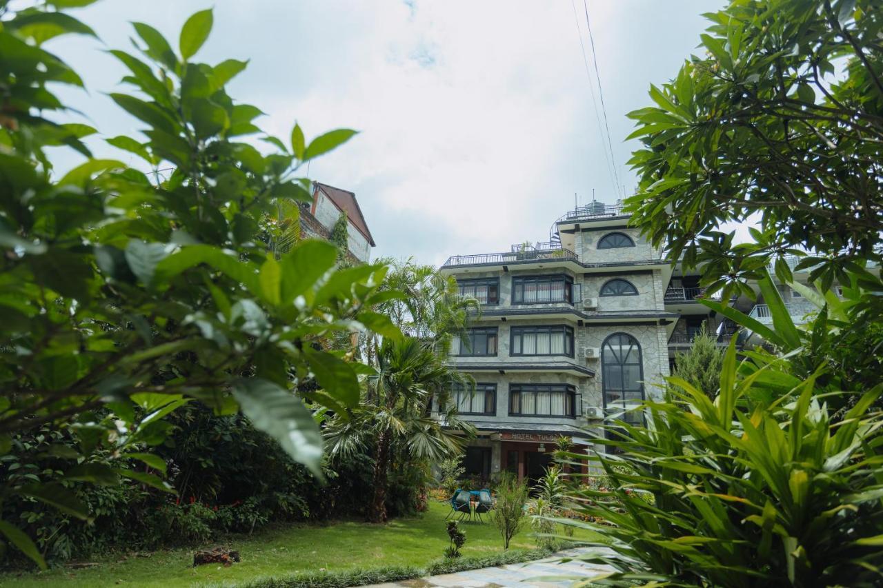 Hotel Tulsi Pokhara Exteriör bild